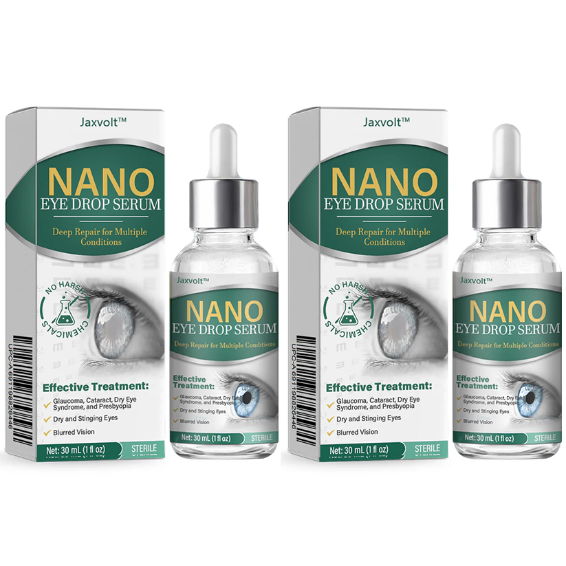 👩‍⚕️Jaxvolt® Nano Eye Drops Serum ✅FDA Approved(Suitable for presbyopia, dry eye syndrome, glaucoma, and cataracts) ☘️☘️